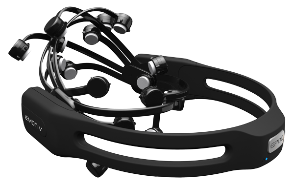 Emotiv Epoc+ hi-resolution 14 channel mobile EEG headset